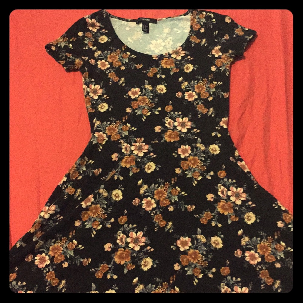 Floral dress XS